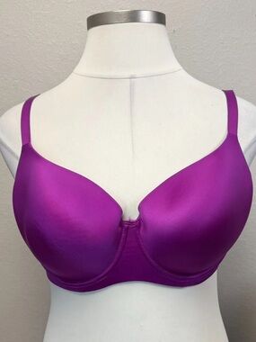 City Chic Purple Underwire Bra - Size 40DDD
